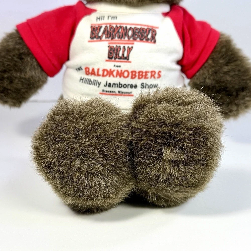 Vintage 1984 Dakin Nature Babies Baldknobbers Billy Bear Branson MO‎ Plush 16